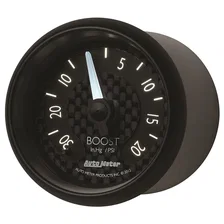 GAUGE; VAC/BOOST; 2 1/16in.; 30INHG-20PSI; MECHANICAL; GT image 3