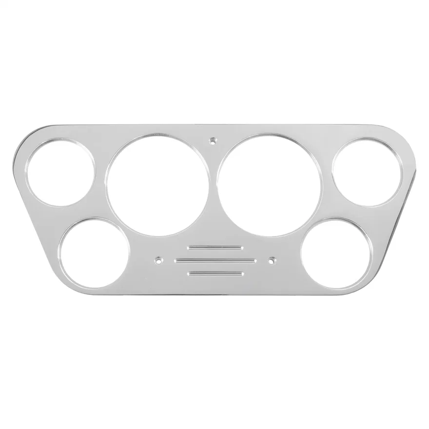 DASH PANEL; FORD TRUCK 53-55; 2 X 3-1/8in.; 4 X 2-1/16in.; BILLET