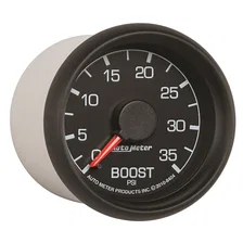 GAUGE; BOOST; 2 1/16in.; 35PSI; MECHANICAL; FORD FACTORY MATCH image 5