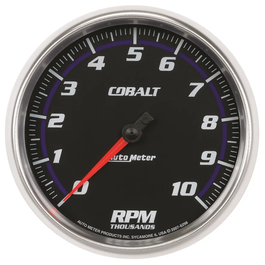 GAUGE; TACHOMETER; 5in.; 10K RPM; IN-DASH; COBALT