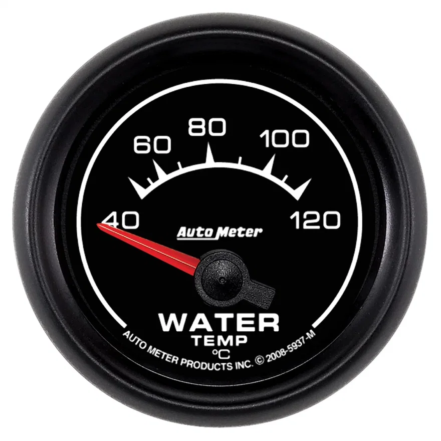 GAUGE; WATER TEMP; 2 1/16in.; 40-120deg.F; ELECTRIC; ES