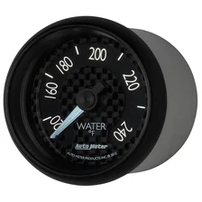 GAUGE; WATER TEMP; 2 1/16in.; 240deg.F; MECH; GT image 3