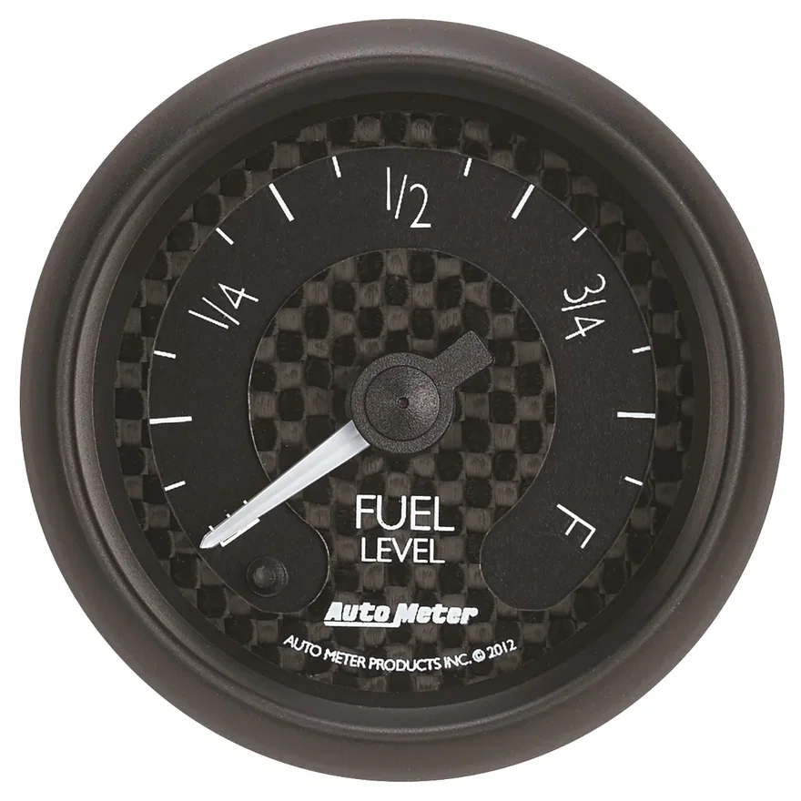 GAUGE; FUEL LEVEL; 2 1/16in.; PROGRAMMABLE; GT