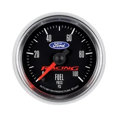 GAUGE; FUEL PRESS; 2 1/16in.; 100PSI; DIGITAL STEPPER MOTOR; FORD RACING image 1