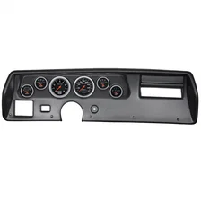 DIRECT FIT DASH KIT; CHEVELLE/ELCAMINO/MALIBU 70-72; RPM/MPH/FUEL/OILP/WTMP/VOLT for Chevrolet image 1