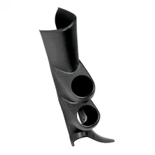 DIESEL GAUGE KIT; A-PILLAR; GM 01-07; BOOST/EGT; 35PSI/1;600deg.F; ULTRA-LITE image 2