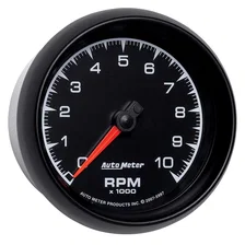 GAUGE; TACHOMETER; 3 3/8in.; 10K RPM; IN-DASH; ES image 3