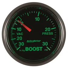 GAUGE; VAC/BOOST; 2 1/16in.; 30INHG-30PSI; MECHANICAL; GS image 3
