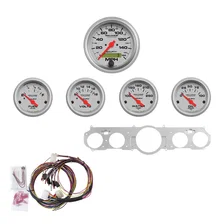 DIRECT FIT DASH KIT; MUSTANG 65-66; MPH/FUEL/OILP/WTMP/BAT; UL image 1