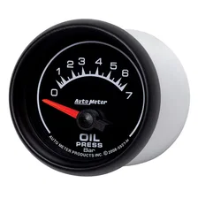 GAUGE; OIL PRESSURE; 2 1/16in.; 7 BAR; ELECTRIC; ES image 3