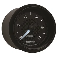 GAUGE; AIR/FUEL RATIO-WIDEBAND; ANALOG; 2 1/16in.; 8:1-18:1; STEPPER MOTOR; GT image 6
