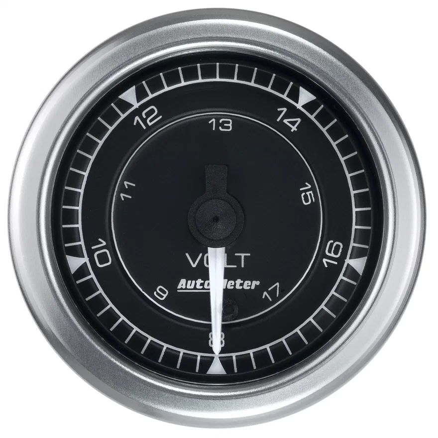 GAUGE; VOLTMETER; 2 1/16in.; 18V; DIGITAL STEPPER MOTOR; CHRONO