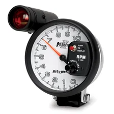 GAUGE; TACHOMETER; 5in.; 10K RPM; PEDESTAL W/EXT. SHIFT-LITE; PHANTOM II image 2