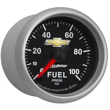 GAUGE; FUEL PRESS; 2 1/16in.; 100PSI; DIGITAL STEPPER MOTOR; CHEVY GOLD BOWTIE image 5