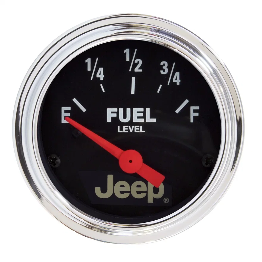 GAUGE; FUEL LEVEL; 2 1/16in.; 73OE TO 10OF; ELEC; JEEP