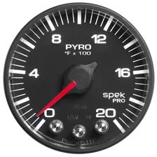 DSL GAUGE KIT; A-PILLR; FORD 08-10; BST/EGT/TRANS; 60PSI/2Kdeg.F/300deg.F; BLK; image 4