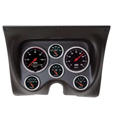 DIRECT FIT DASH KIT; CAMARO/FIREBIRD 67-68; TACH/MPH/FUEL/OILP/WTMP/VOLT; DB image 1