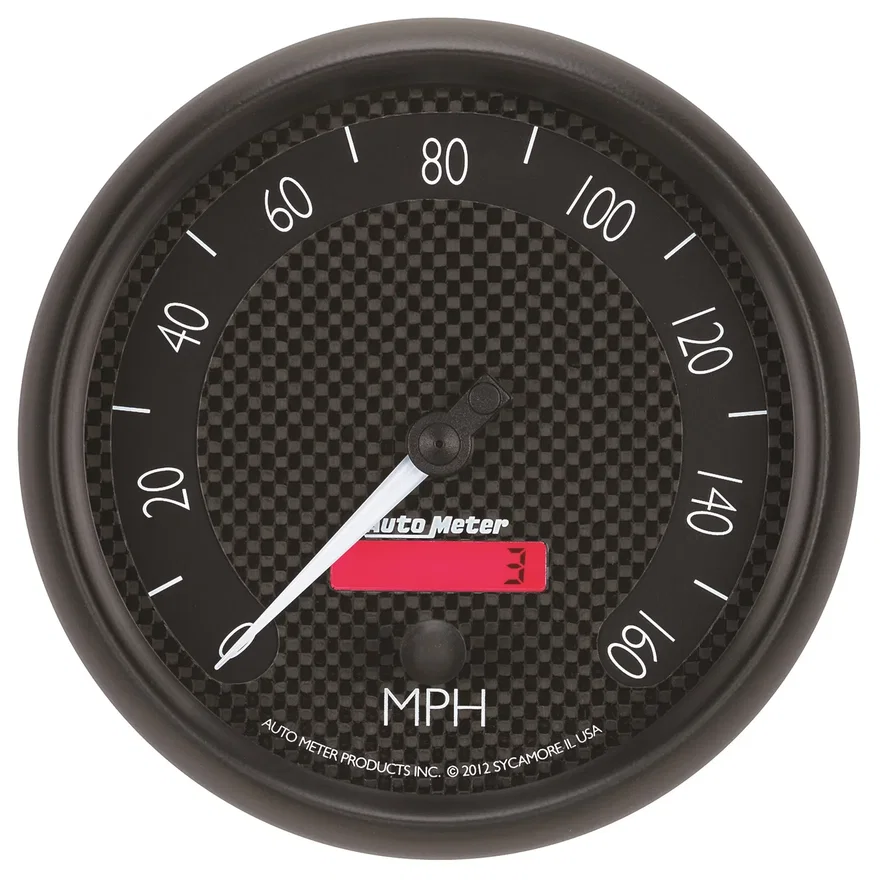 GAUGE; SPEEDOMETER; 5in.; 160MPH; ELEC. PROGRAMMABLE; GT