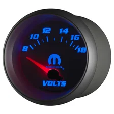 GAUGE; VOLTMETER; 2 5/8in.; 18V; ELECTRIC; WHITE; MOPAR image 3