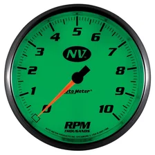 GAUGE; TACHOMETER; 5in.; 10K RPM; IN-DASH; NV image 3
