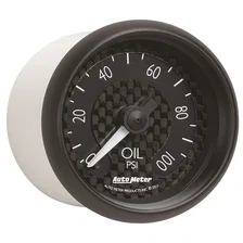 GAUGE; OIL PRESS; 2 1/16in.; 100PSI; MECH; GT image 5