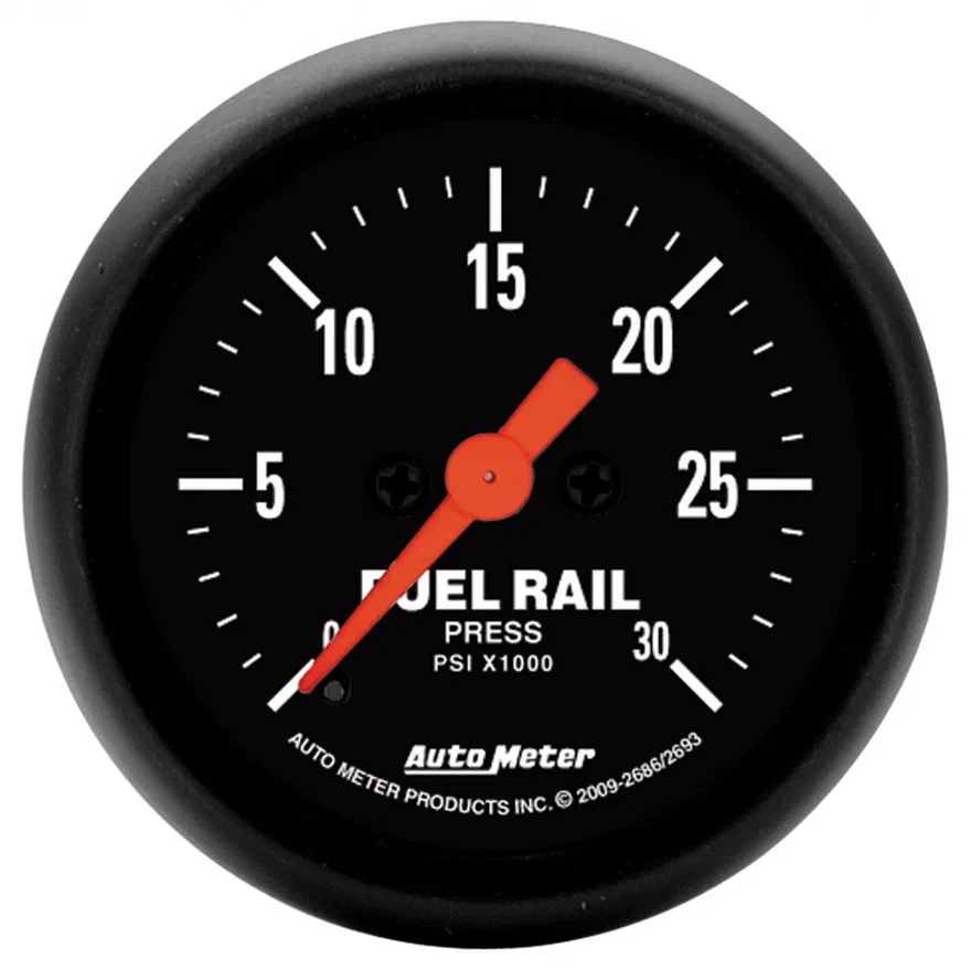 GAUGE; RAIL PRESSURE (RAM 6.7L); 2 1/16in.; 30KPSI; DIGITAL STEPPER MOTOR; Z