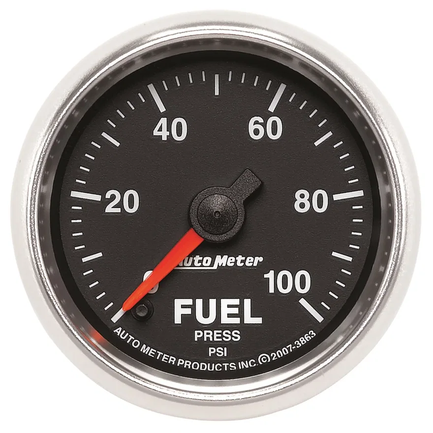 GAUGE; FUEL PRESSURE; 2 1/16in.; 100PSI; DIGITAL STEPPER MOTOR; GS