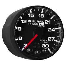 GAUGE; RAIL PRESS; 2 1/16in.; 30KPSI; STEPPER MOTOR W/PEAK/WARN; BLK/BLK; SPEK image 7