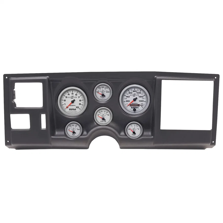 DIRECT FIT DASH KIT; (3 3/8in. X2; 2 1/16in. X4); CHEVY/GMC TRUCK 88-94; ULTRA-L