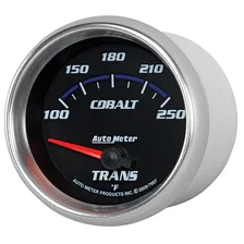 GAUGE; TRANSMISSION TEMP; 2 5/8in.; 100-250deg.F; ELECTRIC; COBALT image 2