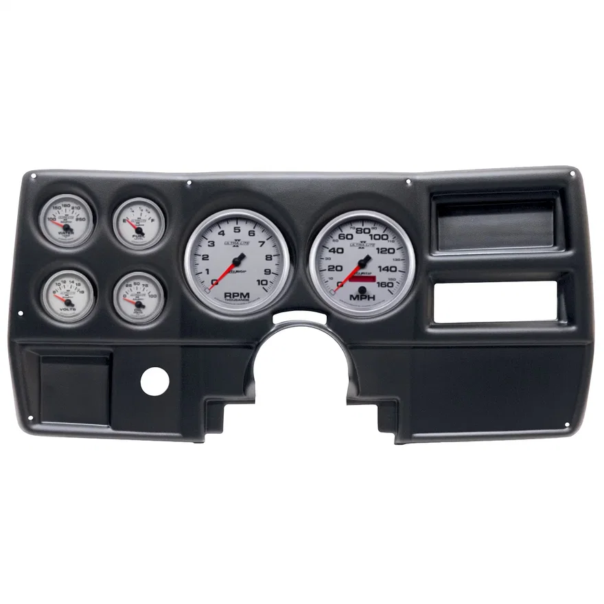 DIRECT FIT DASH KIT; (5in. X2; 2 1/16in. X4); CHEVY/GMC TRUCK NO VENT 84-87; ULT