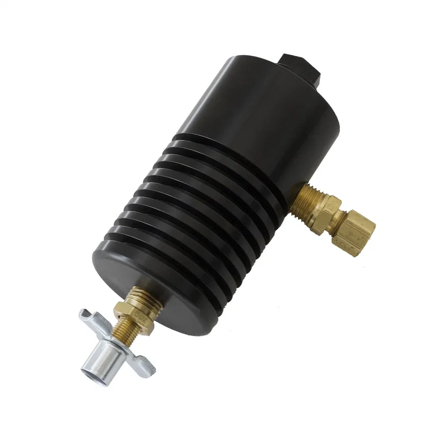 PARTICLE TRAP KIT; EXHAUST PRESSURE; ALUMINUM; BLACK