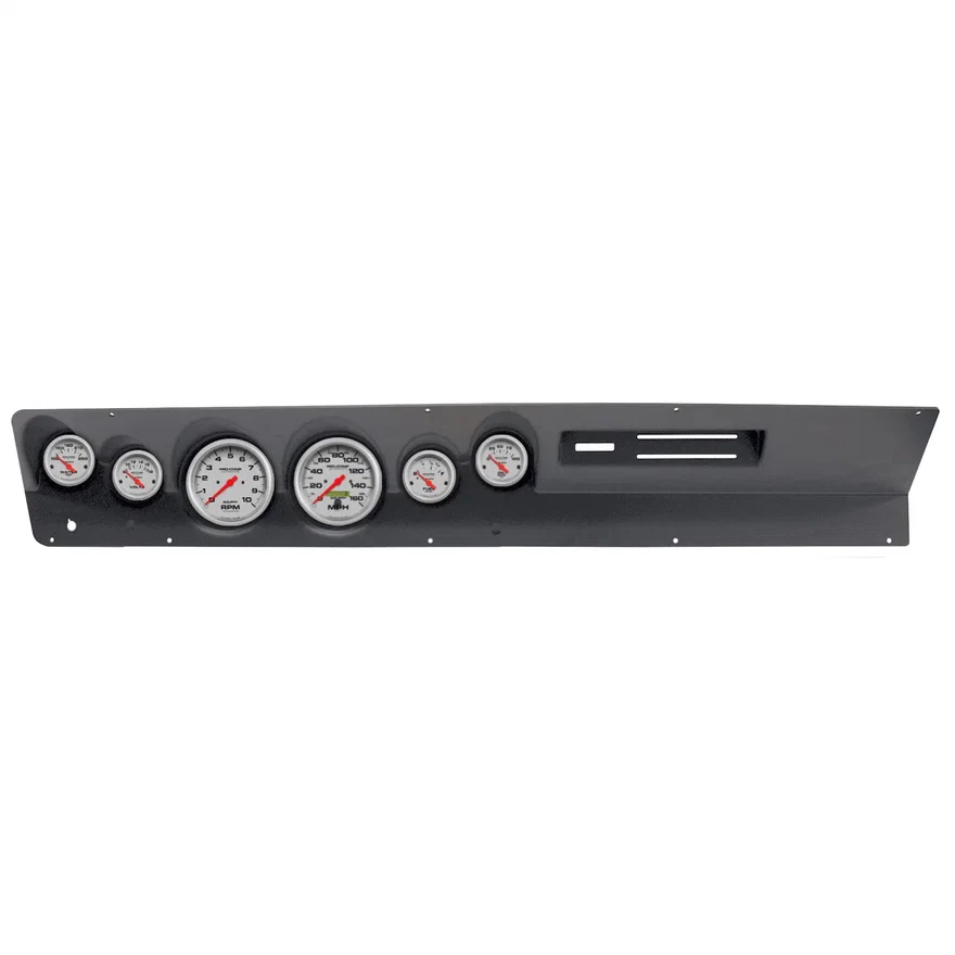 DIRECT FIT DASH KIT; (3 3/8in. X2; 2 1/16in. X4); DODGE DART AC 67-69; ULTRA-LIT