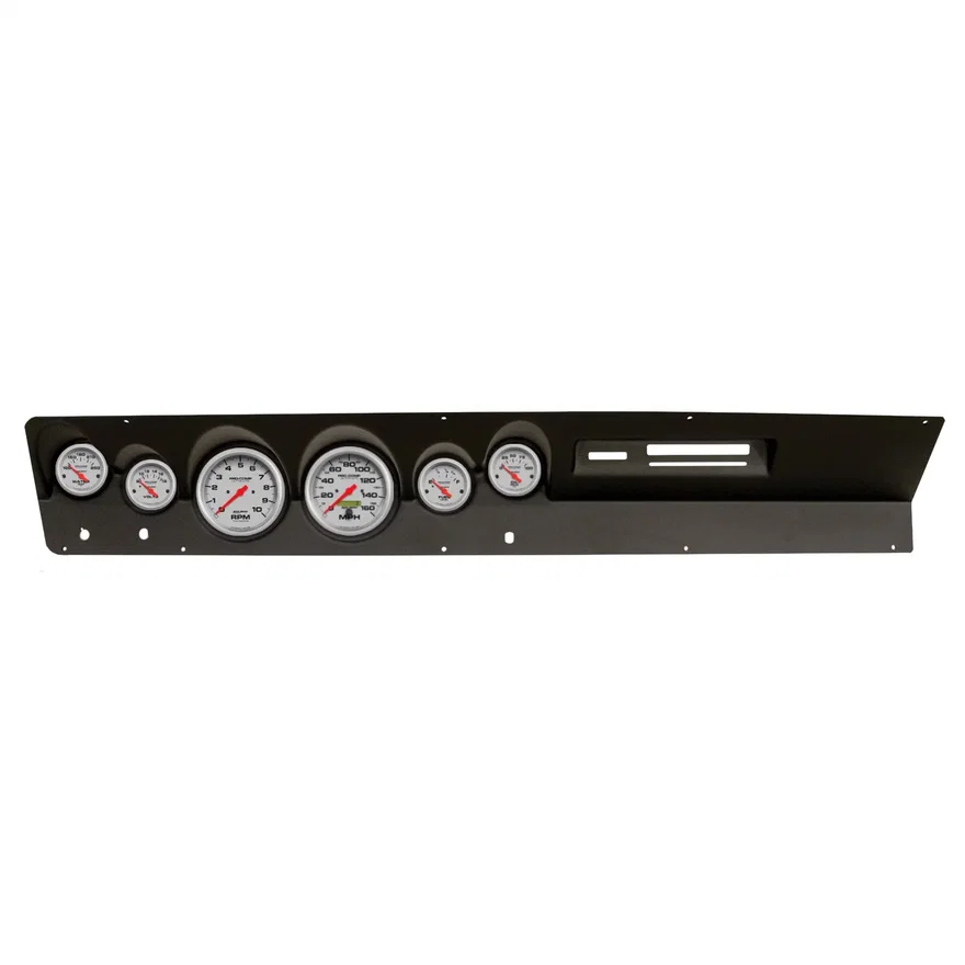 DIRECT FIT DASH KIT; (3 3/8in. X2; 2 1/16in. X4); DODGE DART 67-69; ULTRA-LITE