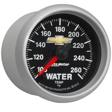 GAUGE; WATER TEMP; 2 1/16in.; 100-260deg.F; DIGITAL STEPPER MOTOR; CHEVY GOLD BO image 5