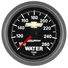 GAUGE; WATER TEMP; 2 1/16in.; 100-260deg.F; DIGITAL STEPPER MOTOR; CHEVY GOLD BO image 4