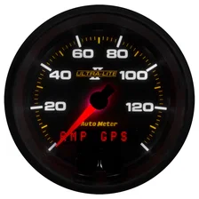 GAUGE; SPEEDOMETER; 3 3/8in.; 140MPH; GPS; ULTRA-LITE II image 4