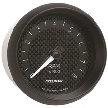 GAUGE; TACHOMETER; 3 3/8in.; 8K RPM; IN-DASH; GT image 5