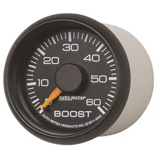 GAUGE; BOOST; 2 1/16in.; 60PSI; MECHANICAL; GM FACTORY MATCH image 2