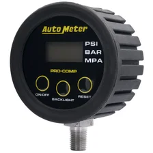 GAUGE HEAD; TIRE PRESS; 50 PSI/3.45 BAR; RACE DIGITAL; BACKLIT W/MEM; PRO-COMP image 2