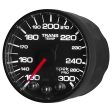 GAUGE; TRANS TEMP; 2 1/16in.; 300deg.F; STEPPER MOTOR W/PEAK/WRN; BLK/BLK; SPEK- image 4