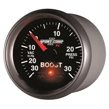 GAUGE; VAC/BOOST; 2 1/16in.; 30INHG-30PSI; STEPPER MOTOR W/PK/WRN; SPORT-COMP II image 3