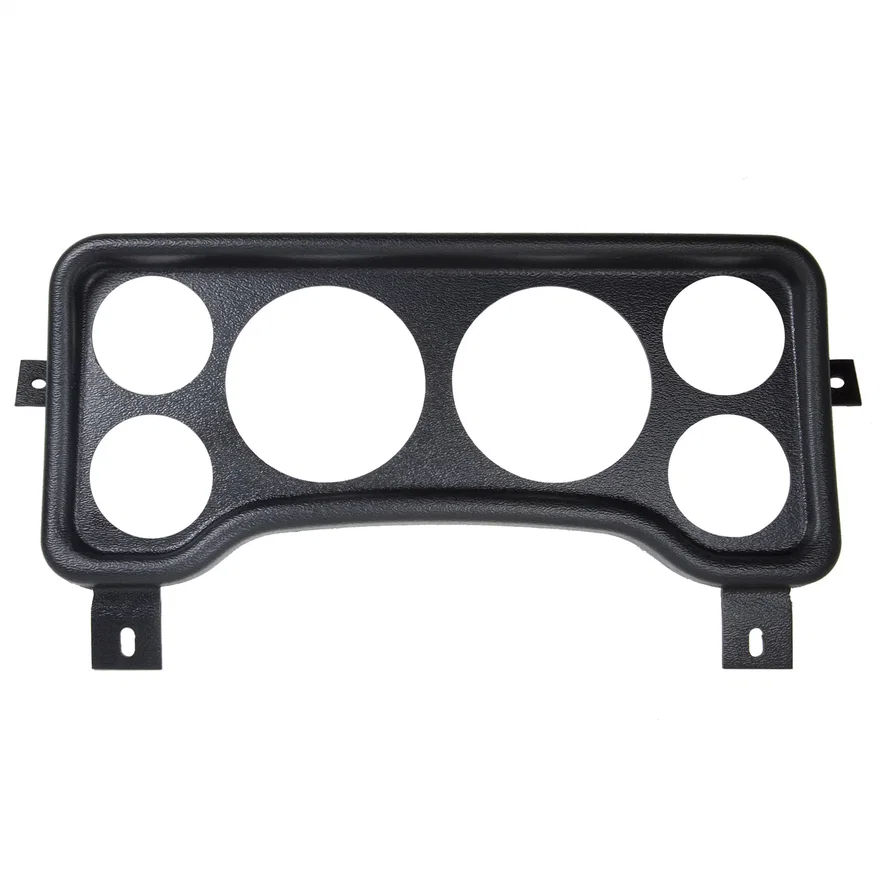 GAUGE MOUNT; DIRECT FIT DASH PANEL; 6 GAUGE (3 3/8in. X2; 2 1/16in. X4); JEEP TJ