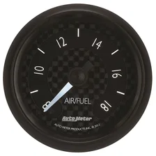 GAUGE; AIR/FUEL RATIO-WIDEBAND; ANALOG; 2 1/16in.; 8:1-18:1; STEPPER MOTOR; GT image 4