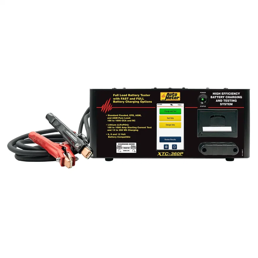 PROFESSIONAL FAST CHARGER/TESTER W/PRINTER