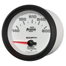 GAUGE; OIL TEMP; 2 5/8in.; 140-300deg.F; ELECTRIC; PHANTOM II image 2