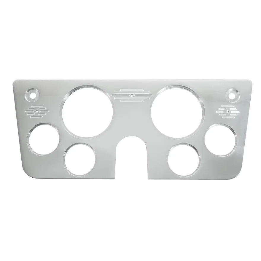 DASH PANEL; CHEVY TRUCK 67-72; 2 X 5in.; 4 X 2-5/8in.; BILLET