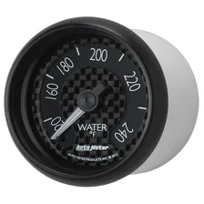 GAUGE; WATER TEMP; 2 1/16in.; 240deg.F; MECH; GT image 2