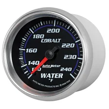 GAUGE; WATER TEMP; 2 5/8in.; 120-240deg.F; MECHANICAL; COBALT image 2