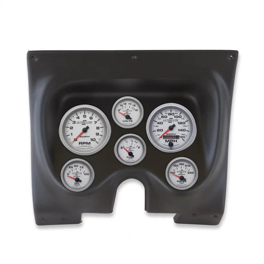 DIRECT FIT DASH KIT; CAMARO/FIREBIRD 67-68; TACH/MPH/FUEL/OILP/WTMP/VOLT; ULTRA-